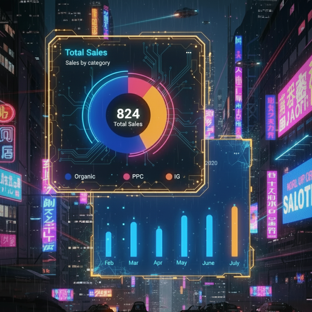 Total Sales Image graph y MBO Digital Solutions